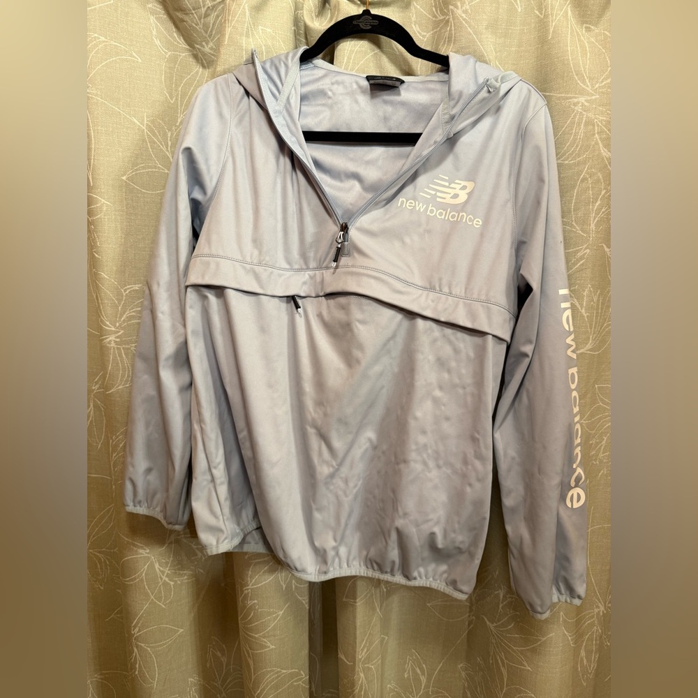 New Balance Light Gray Athletic Jacket